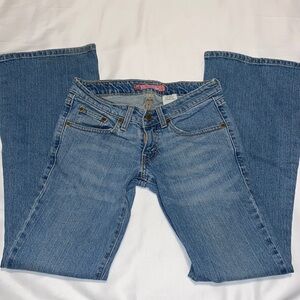 Vintage Levi’s 524 Flare Blue Jeans
